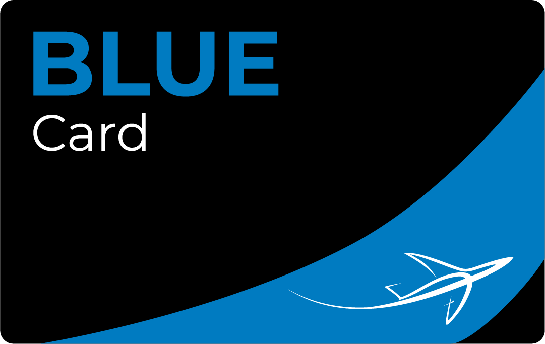 Nicholas Air Blue Card