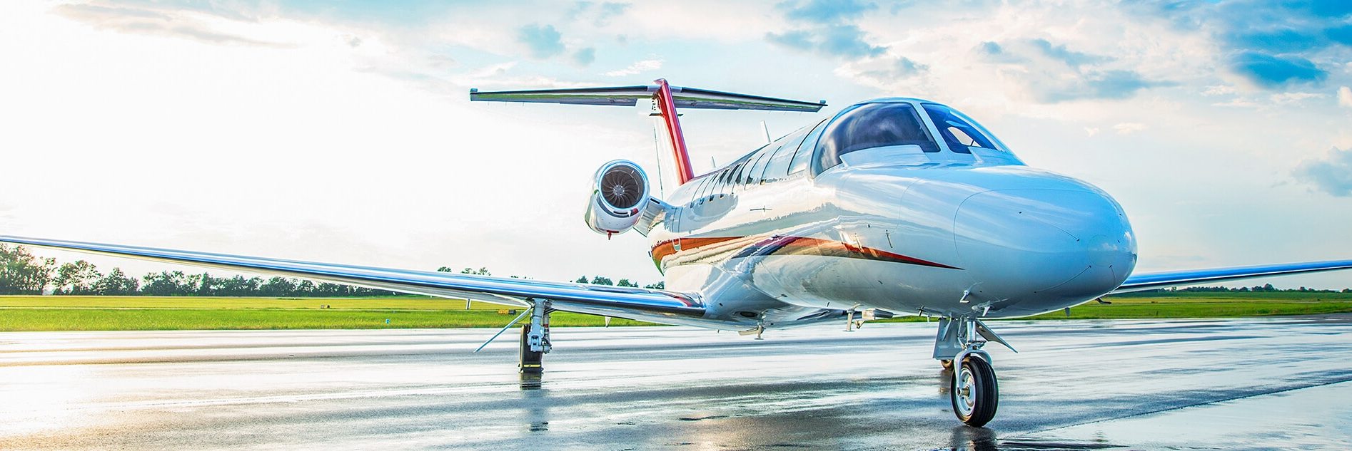 Cessna Citation CJ3 at Sunset