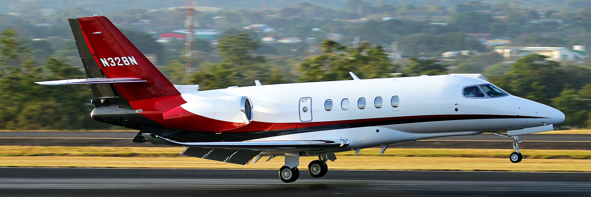 Cessna Citation Latitude Takeoff