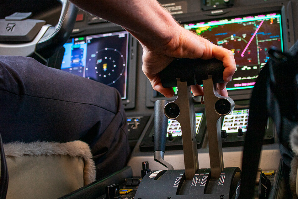 Cessna Citation Latitude Cockpit Throttle