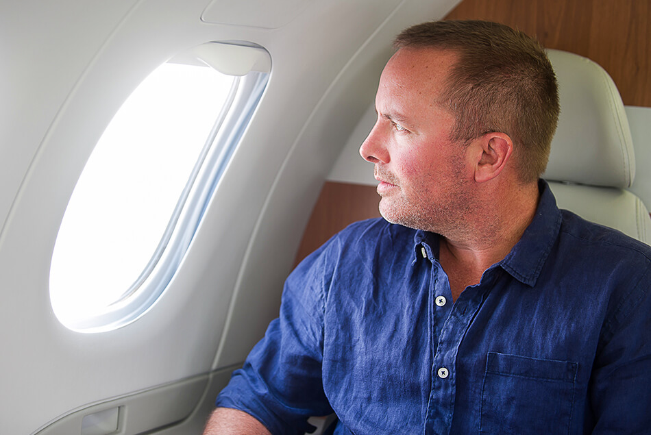 Chris Tomlin Onboard Embraer Phenom 100