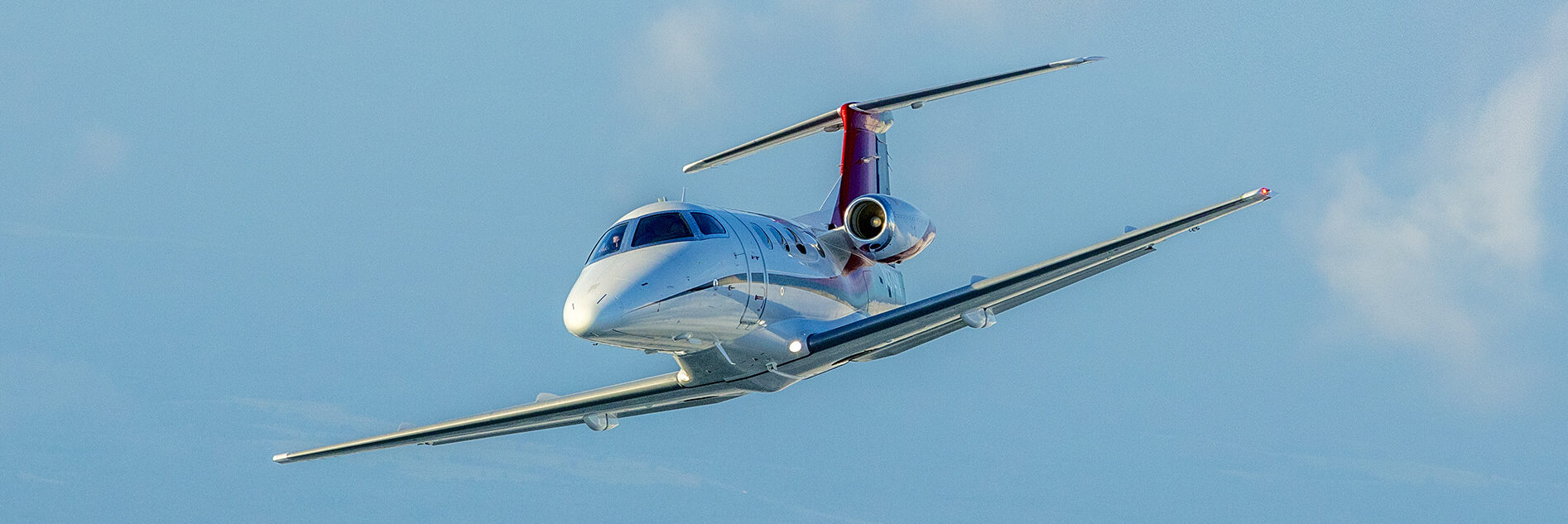 Embraer Phenom 100 Aerial Photo