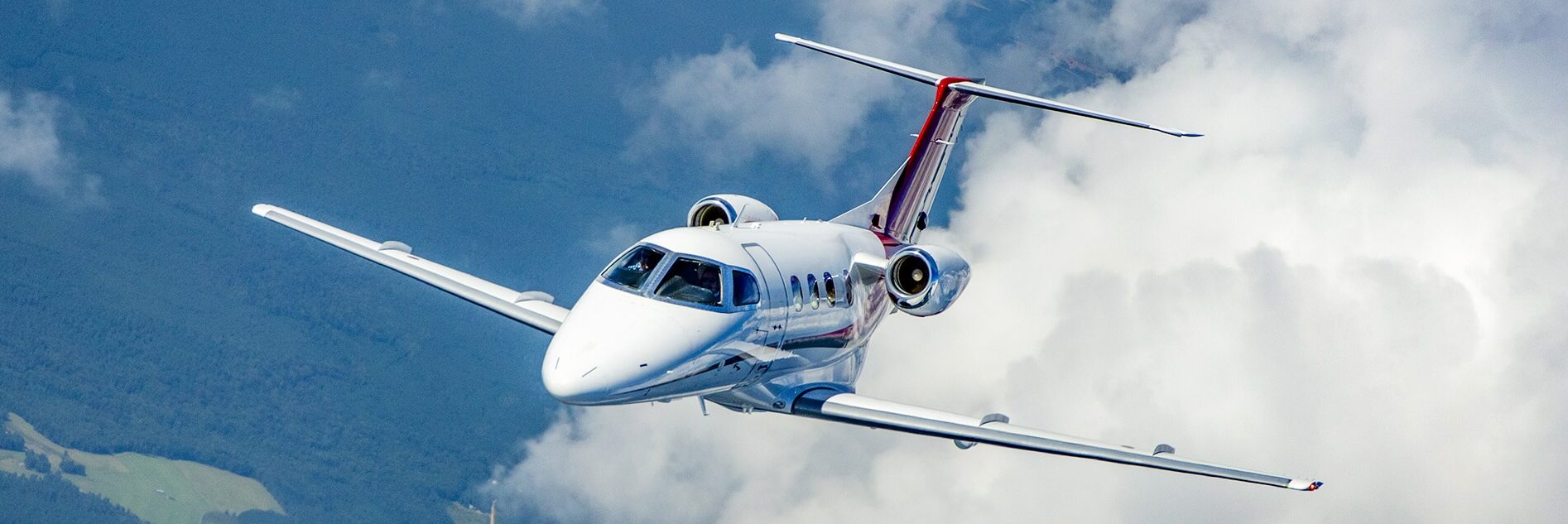 Embraer Phenom 100 Aerial