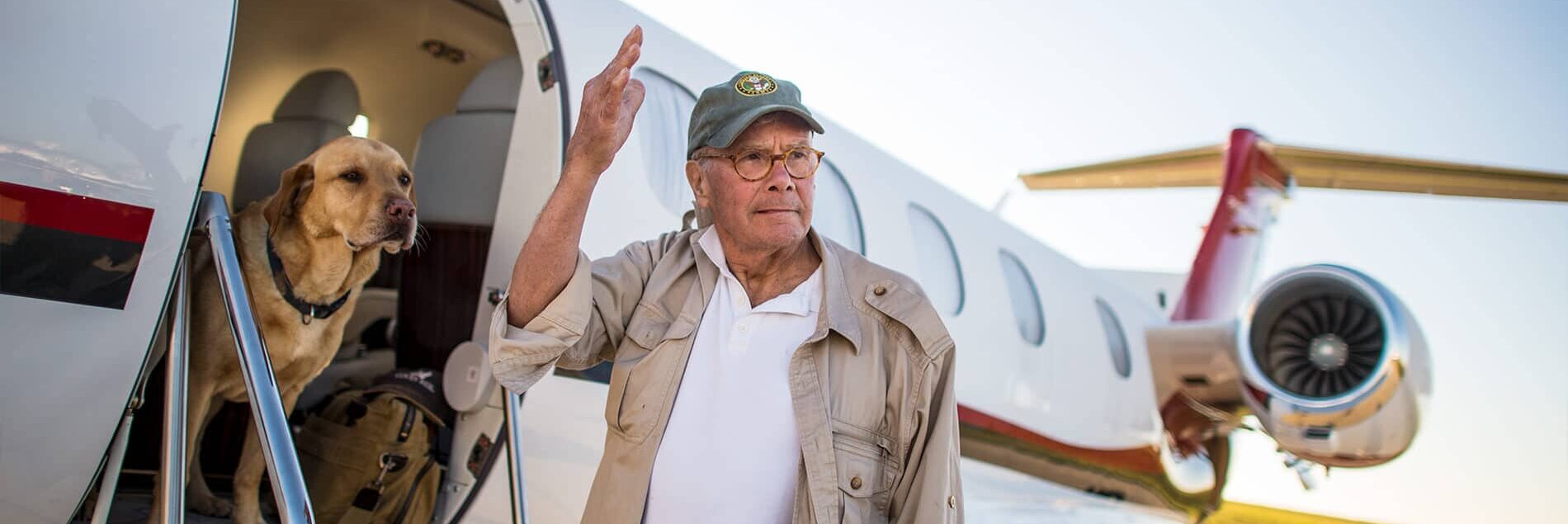 Tom Brokaw - Jet Card Member - Phenom 300 - Shared Enthusiasm For NICHOLAS AIR