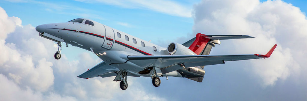 Embraer Phenom 300 Aerial