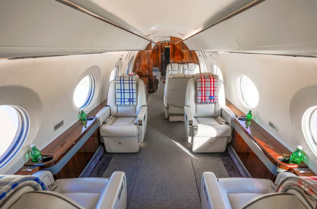 Nicholas Air Gulfstream G600 Interior