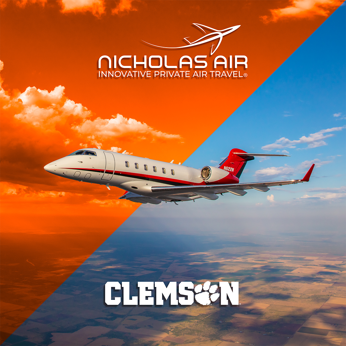 Clemson Gameday Giveaway with NICHOLAS AIR